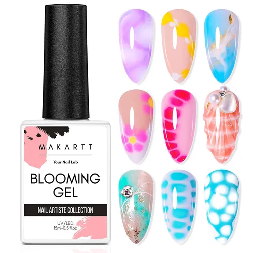 Vista 8 de Makartt Esmalte de uñas de gel blanco de 0.5 fl oz para uso en salón y Blanc 1 Pack