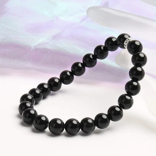 Vista 5 de BONNY BOXX Pulsera de piedras semipreciosas de 0.150.230.315 pulgadas (460.315 in) para hombres y mujeres, joyería