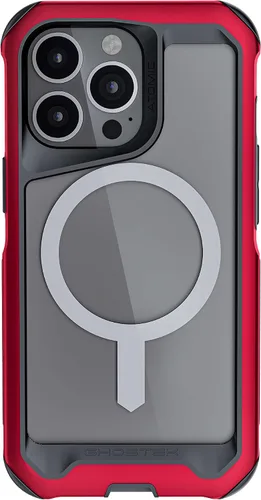 Vista 166 de Ghostek ATOMIC - Funda delgada para Galaxy S21 con parachoques de metal de aluminio y diseño trasero transparente, protección resistente que absorbe