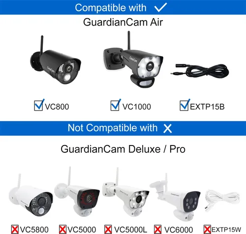 Vista 7 de CasaCam Sistema de cámara de seguridad inalámbrica Air Monitor de pantalla táctil de 7 pulgadas con 2 cámaras HD Spotlight Alimentado por CA
