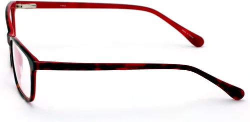 Vista 3 de V.W.E. Gafas rectangulares de acetato sin receta Marco Lentes transparentes