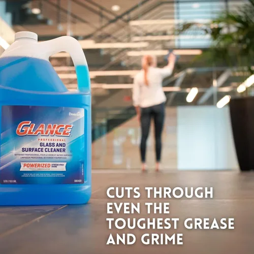 Vista 5 de Diversey Glance - Limpiador de vidrio y superficies motorizado, líquido, 1 galón