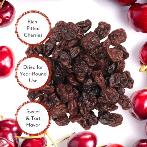 Vista 3 de Roland Foods Cerezas secas, procedentes de los Estados Unidos, bolsa de 16 onzas