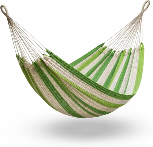 Vista 11 de Hamaca para 1-2 personas, capacidad de 475 libras, hamaca mexicana tejida a mano, 100% algodón suave, hamaca maya de 9.8 pies para patio, patio