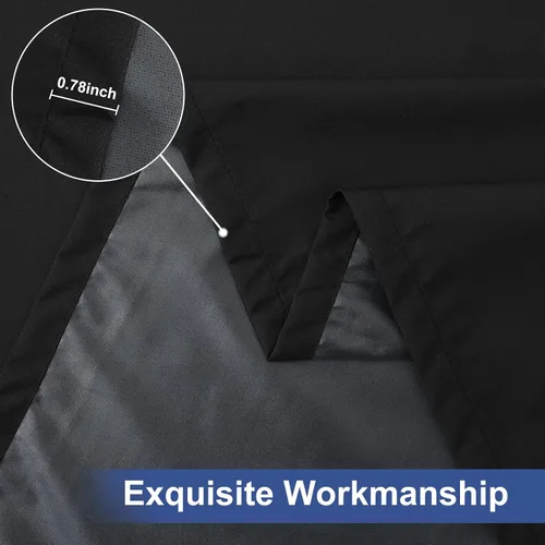 Vista 6 de Mantel rectangular elástico ajustable de 4 pies, funda de tela impermeable, mantel de poliéster lavable para cenas, fiestas, otoño