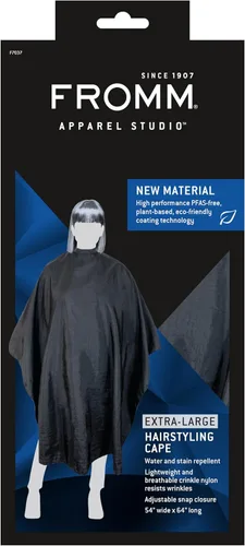 Vista 6 de Fromm Profesional Ligero Negro Cliente Peinado Y Cabello Corte Capa