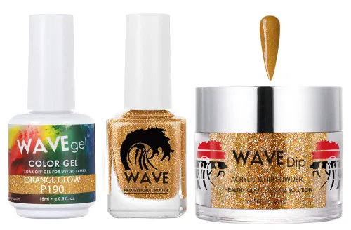 Vista 2 de WAVEGEL - Juego de gel de remojo, laca de uñas y polvo acrílico a juego - Colección Simplicity - #P109 Blizzard