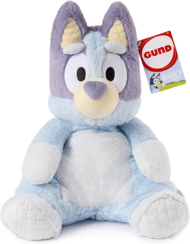 Vista 9 de GUND Peluche oficial de Bingo Oh So Snuggly, peluches de Bluey, juguete sensorial de peluche para bebés y niños pequeños, naranja, 12.5 pulgadas