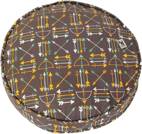 Vista 25 de Molly Mutt Amarillo by Morning - Funda de edredón para cama para perro, 100% algodón orgánico con certificación GOTS para cama de perro, cachorro