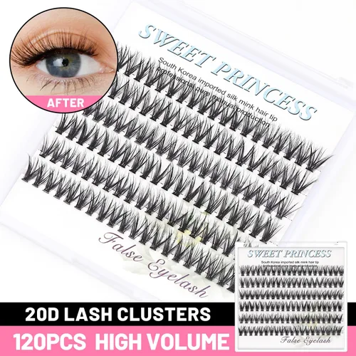 Vista 2 de Bodermincer Extensión de pestañas individuales 3D de grosor de 20 raíces, 0.003 in, rizo C, herramientas de pestañas postizas negras suaves