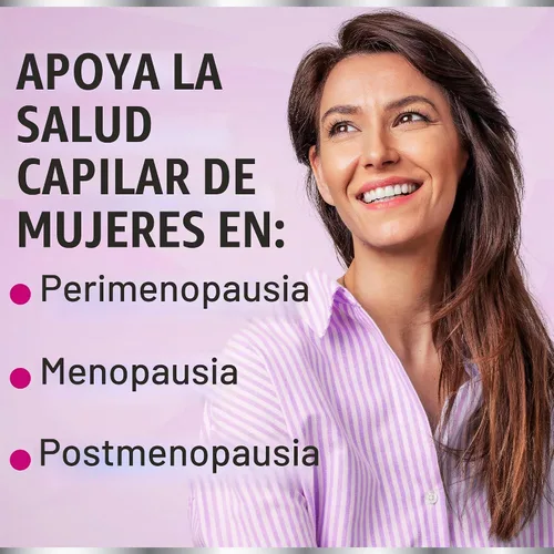 Vista 4 de Vitaminas para el cabello de cohosh negro + biotina + chasteberry