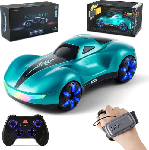 Vista 10 de AEROQUEST - Coche de acrobacias RC con control de gestos para niños de 4 a