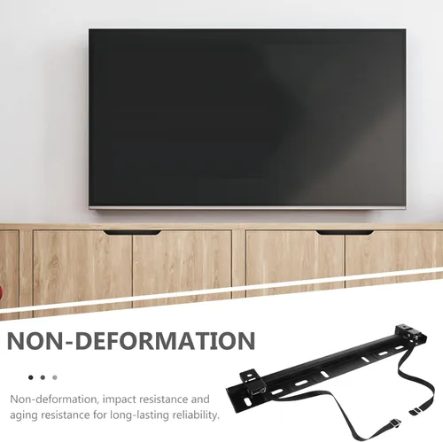 Vista 6 de Studless TV Wall Mount 32-65 Inch Stainless Steel L Shaped Bracket