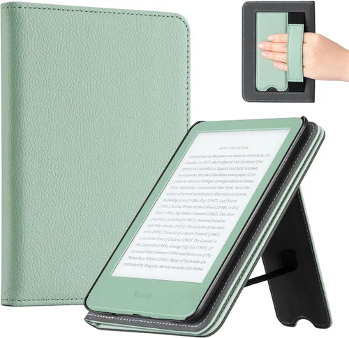Vista 29 de CoBak Funda para todos los nuevos E-Reader de 6 pulgadas 2024 y 2022 (11 generación), funda inteligente de piel sintética, apagado y encendido