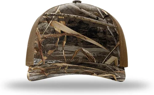Vista 2 de Richardson 112FP & 112PFP Classic Fit Gorra de camionero ajustable de cinco paneles OSFM Paquetes a granel disponibles