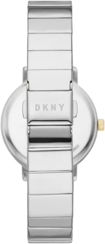 Vista 3 de DKNY Reloj de cuarzo modernista de acero inoxidable para mujer