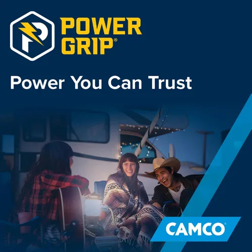 Vista 6 de Camco Power Grip - Cable de extensión de caravana de 50 pies y 30 amperios