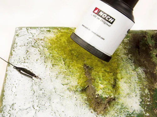 Vista 6 de Noch 7112 Wild Grass XL Lt Grn 1.41 oz Escala 0,H0