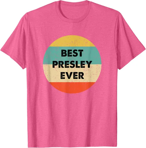 Vista 38 de Camiseta Presley Name, Negro, S