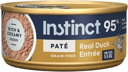 Vista 10 de Instinct Original Paté - Alimento húmedo para gatos, receta sin granos, pollo real, 3 onzas (paquete de 24)