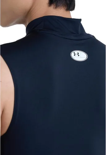 Vista 10 de Under Armour HeatGear Armour Compresión Mock Sin Mangas para Hombre