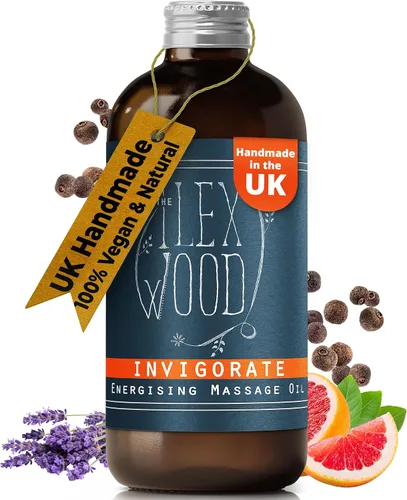 Vista 10 de The Ilex Wood - Aliviar - Aceite de masaje muscular natural vegano, hecho a mano - 3.38 fl oz (3.4 fl oz)