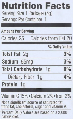 Vista 2 de gimMe Snacks Algas marinas tostadas orgánicas Sal marina (0.18 oz) - (paquete de 4) Sin OMG y sin gluten