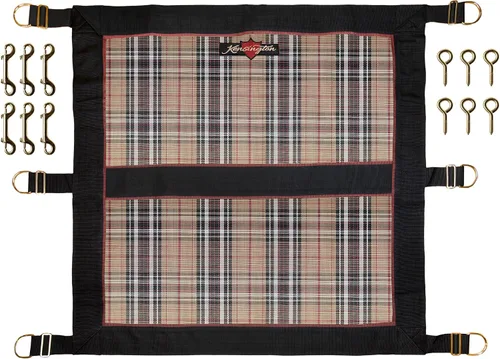 Vista 10 de Kensington - Protector de puerta para caballos, diseñado para mantener a los caballos de forma segura con estilo, correas ajustables y accesorios