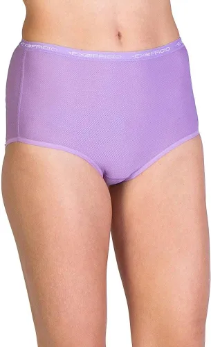 Vista 11 de ExOfficio Give-N-Go 2.0 - Calzoncillos de corte completo para mujer, transpirables, duraderos, de fácil cuidado, ropa interior de viaje Azul