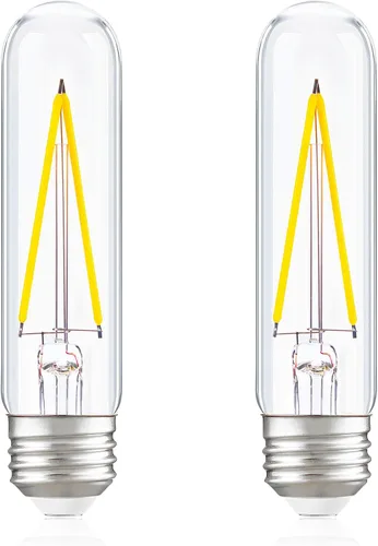 Vista 10 de Bombilla LED regulable E26 T30 T10 bombilla de tubo largo de 4W (equivalente a 40W), bombillas tubulares tipo T para vitrina, piano, candelabro