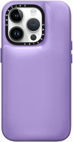 Vista 14 de CASETIFY Funda para iPhone 15 Pro Pillow [Material Resistente al Agua / Inspirado en Y2K] - Berry Pink