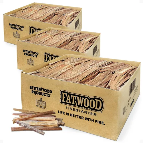 Vista 19 de Firestarter de madera de pino totalmente natural para chimenea, quimeneas, parrilla o estufas de pellets y leña, cubo de abedul de 5 libras