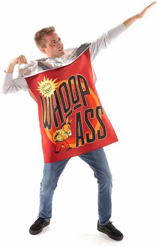 Vista 4 de Sumo Wrestler & Can of Whoop Ass - Disfraz unisex multicolor, Multi colorido