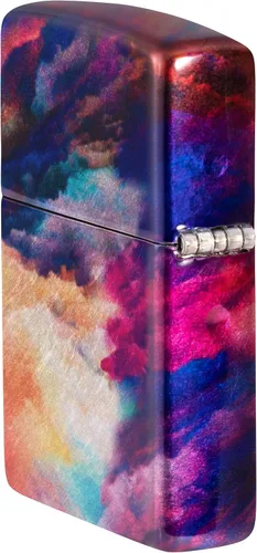 Vista 9 de Zippo Encendedor de bolsillo cromado con diseño Tie Dye 540