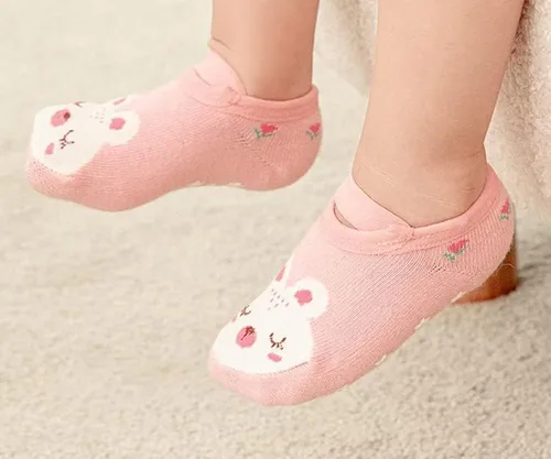 Vista 4 de QandSweat Calcetines antideslizantes para bebés de 8 a 36 meses