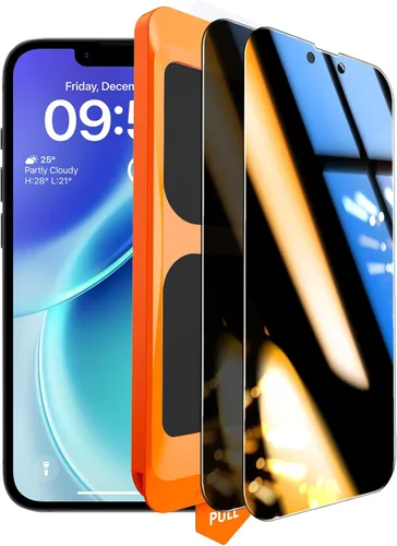 Vista 15 de TOCOL Protector de pantalla para iPhone X [grado militar inastillable] Protector de pantalla de vidrio templado HD de cobertura completa
