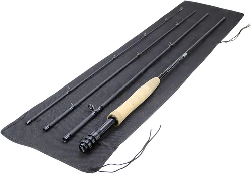 Vista 9 de Wild Water Fly Fishing AX Series Fly Rod IM8 Graphite Blank 3/4/5/6/7/8/9/10/12 wt Rods 5’6”/7/8/9/10/11 ft Lightweight Pole Medium Fast