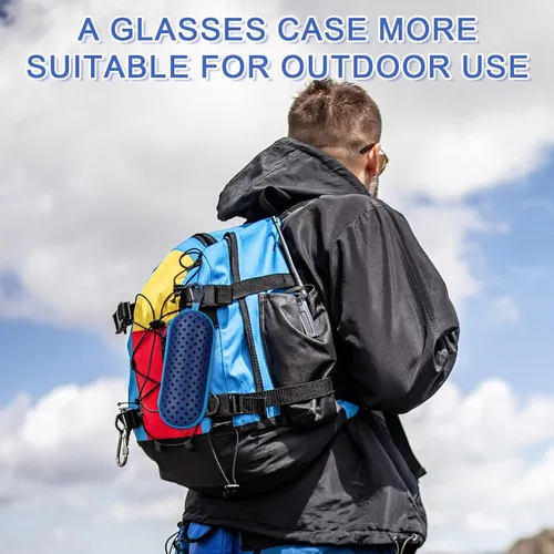 Vista 3 de Estuche para Gafas de Natación para Gafas de Natación, Fundas Protectoras para Gafas con Clip, Gafas de Sol, Gafas, Deportes