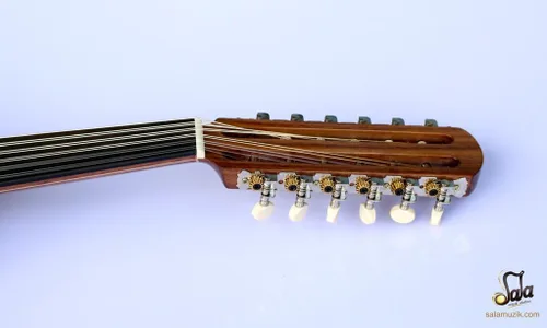 Vista 4 de Turco Profesional Medio Corte Eléctrico Oud Ud String Instrumento OUDE #4