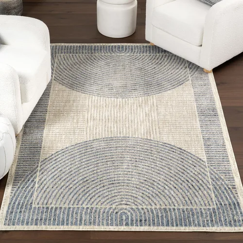 Vista 27 de Nuloom Aadhya - Alfombra geométrica de 2 x 8 pies para sala de estar, dormitorio, comedor, entrada, pasillo, color marrón claro