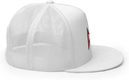 Vista 5 de RIVEMUG Corridos Tumbados CT - Gorra de camionero con visera plana, corona alta, ajustable, Coridos Belicos