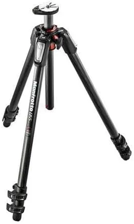 Vista 7 de Manfrotto 055 Trípode de aluminio de 3 secciones con columna horizontal (MT055XPRO3), negro