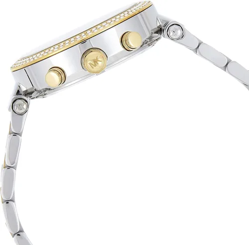 Vista 3 de Michael Kors Reloj Parker de Michael Kors Watches Estándar DoradoPlateado
