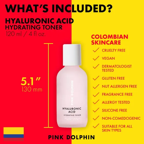 Vista 2 de Tónico facial hidratante de ácido hialurónico Tónico de hidratación de profundidad múltiple para piel más suave y más suave Aumento de colágeno