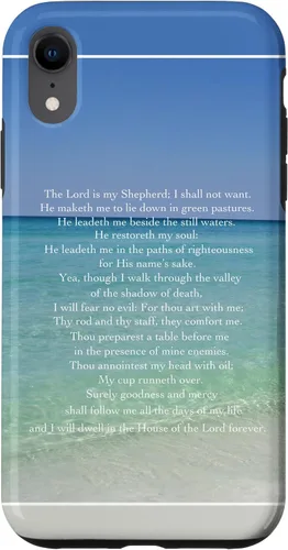 Vista 25 de Psalm 23 Beautiful Christian Beach - Funda para iPhone 17