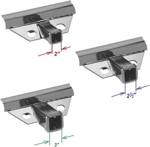 Vista 4 de Shocker - Enganche de parachoques de aire HD 20K y bolas dobles de 2 y 2 516 pulgadas, 20,000 libras, se adapta a Ford SuperDuty F250 F350 F450 F550