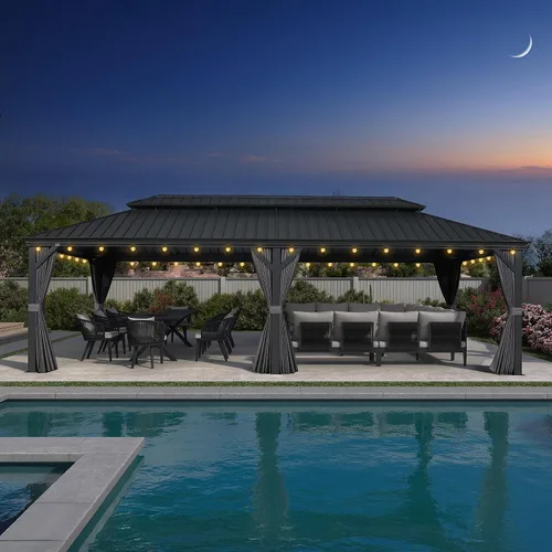 Vista 32 de Purple leaf - Gazebo para exteriores.