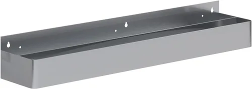 Vista 9 de AmGood 36 in. Rack de carril de velocidad de acero inoxidable de doble nivel para barras comerciales, NSF