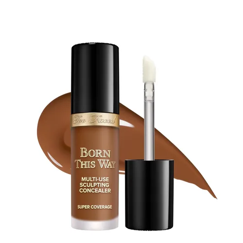 Vista 61 de Too Faced Born This Way Super Coverage Multi-Use Concealer Full-Coverage Hydrating Concealer for Dark Circles & Blemishes with Natural Finish