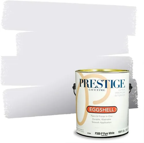 Vista 21 de PRESTIGE Pintura exterior e imprimación en uno, bingo, satén, 1 galón